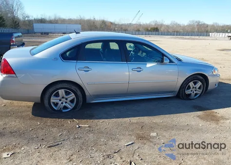 2009 Chevrolet Impala Ls из США, поврежденный, VIN 2G1WB57KX91163063